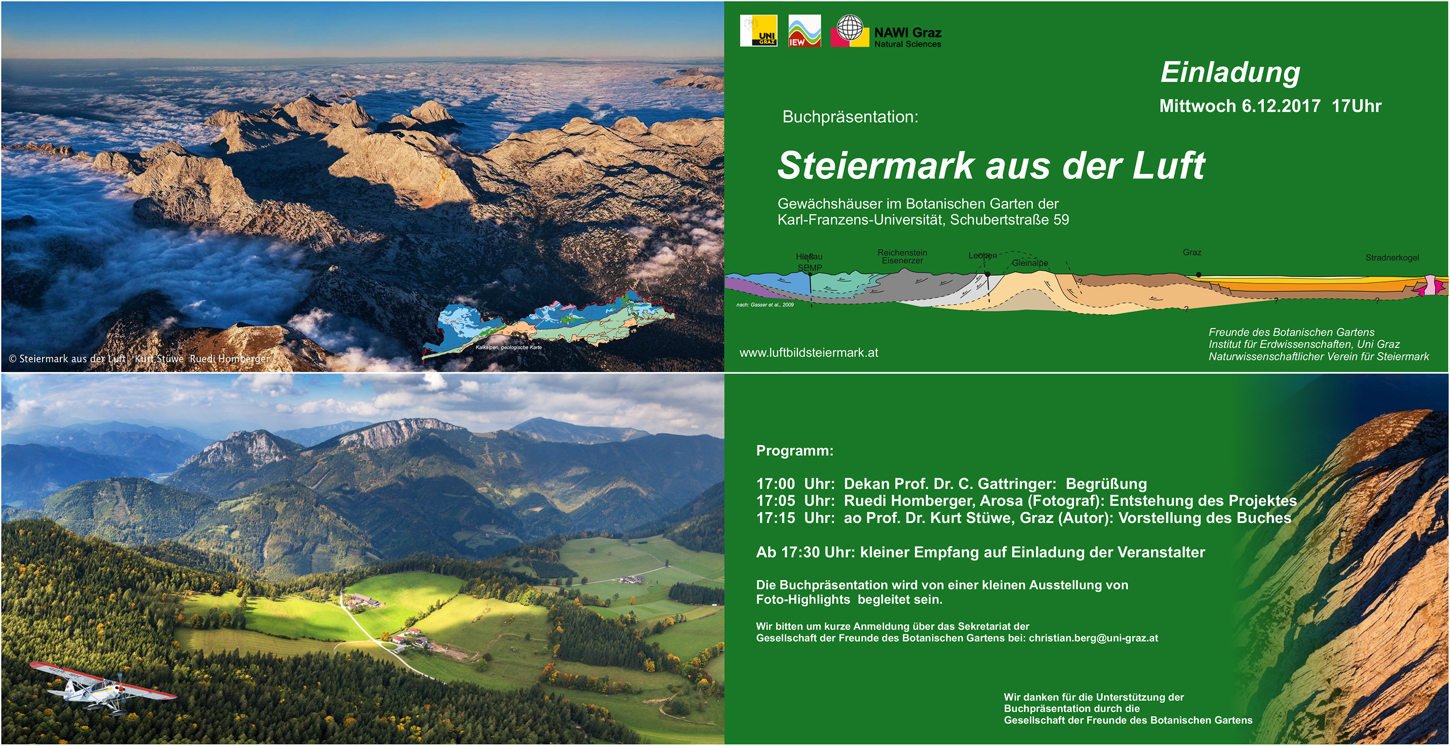Buchpräsentation: Steiermark aus der Luft